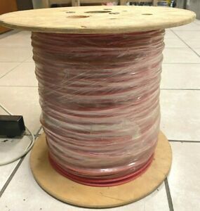 2500 FT Red Sprinkler Systems Electrical Wire