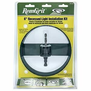 Disston E0101682 6 -Inch Clamshelled RemGrit Carbide Grit Recessed Light Inst...