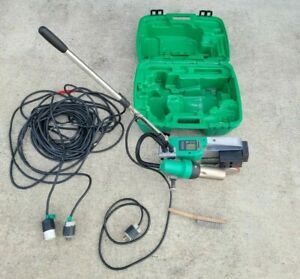 Leister Uniroof AT/ST 230V Roof Welding Machine w/ 100ft Extension Chord &amp; Case