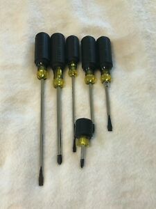 Klein Assorted Size Screwdriver Lot NEW