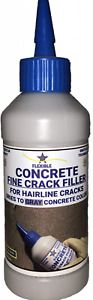 Bluestar Flexible Concrete Hairline Crack Filler (Gray) Gray