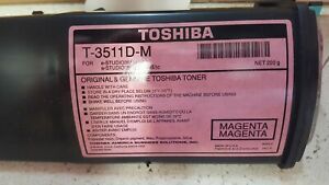 Genuine Toshiba T-3511D-M Magenta Toner e-Studio 3511 4511 281c 351c 381c 451c