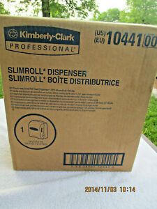 NEW Kimberly-Clark Professional Slimroll Towel Dispenser Black 10441-00