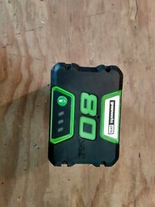 GreenWorks BAB726 80V Rechargeable Lithium Ion Battery 2Ah 144Wh No Box
