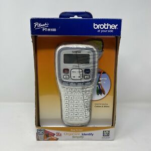BROTHER P-TOUCH  PT-H100 Label Thermal Printer with PZ Tape Both New Open Box