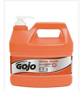 GOJO 0955 Natural Orange Pumice Hand Cleaner 1 Gallon