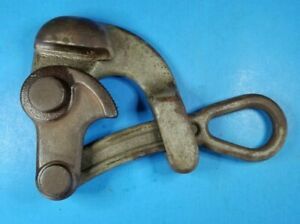 Vintage M. Klein &amp; Sons No.1604-20 Wire Cable Grip Clamp Puller Ratchet
