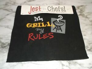 BRAND NEW JEST FOR CHEFS BBQ COOKING APRON GRILLING (I) FREE SHIPPING!