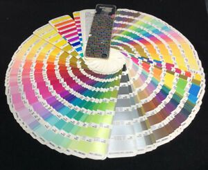 Vtg Pantone Color Formula Guide Paint Sample Book Colour System Selector Chart