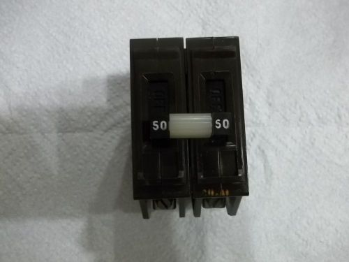 WADSWORTH ELECTRIC Circuit Breaker Type ADouble Pole 50A Free Shipping
