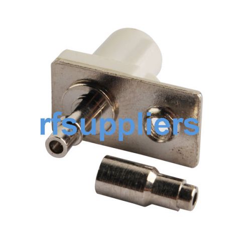 2x antenna connector fakra plug male straight white for radio for sale
