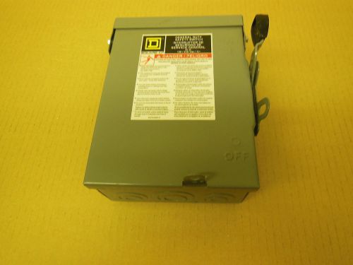 Square d safety switch d211nrb for sale