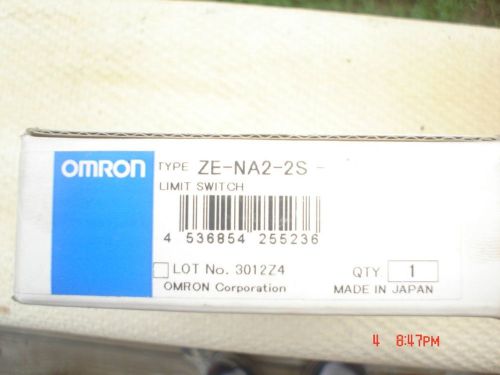 Pair of New Omron ZE-NA2-2S Industrial Limit switches