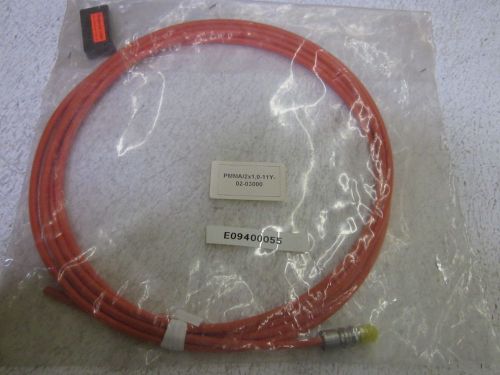 LOT OF 2 PMMA/2X1,0-11Y-02-03000 CABLE  *NEW OUT OF A BOX*