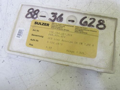 SULZER 112-104-601-020 PC BOARD *NEW IN A BOX*