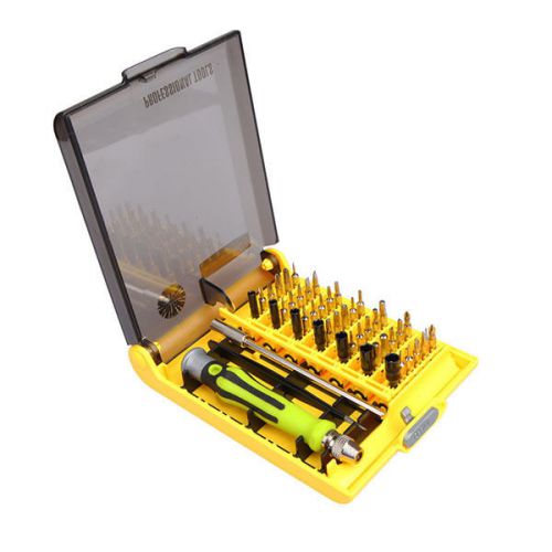 45 in 1 magnetic screwdriver cell phone/pc repair tool set mobile kit of iphone for sale