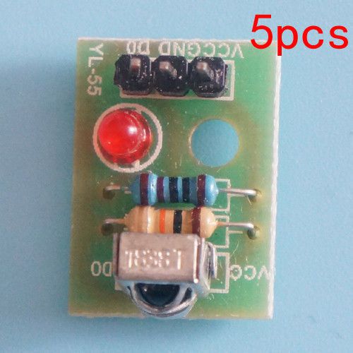 5PCS HX1838 Infrared receiver control module