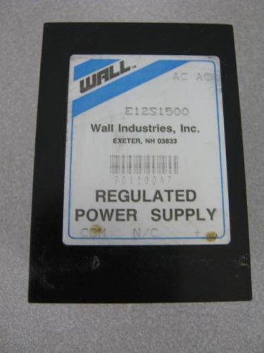 Wall Industries E12S1500 Regulated Power Supply