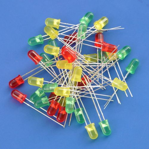 5mm Round LED Assortment Kit, Red / Green / Yellow