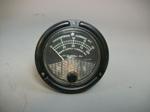Magnetron 621-19183 power supply current ammeter 6625-00-539-8242 -nos for sale