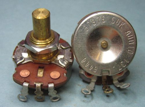 10 - pieces 50k ohm audio taper pot potentiometer for sale