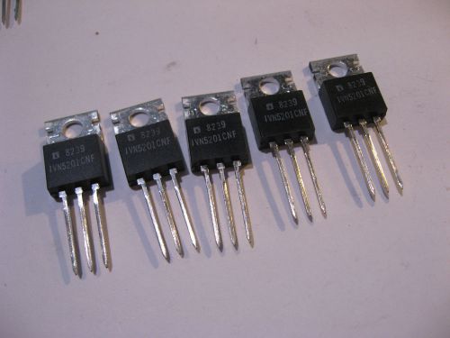 Lot of 5 IVN5201CNF TO-220 Transistor MME - NOS