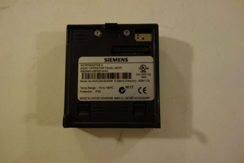 Siemens  Micromaster BOP 6SE6400-0BP00-0AA0