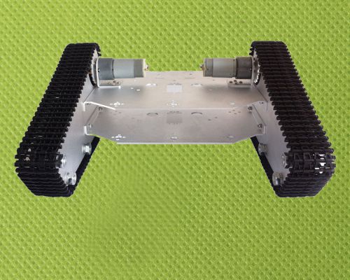 Robo-Soul TK-100 White Crawler Robot Chassis Triangle Mobile Platform