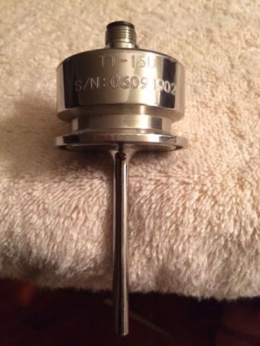 New - cse sani-flow temperature transmitter  tt-15u  1-1/2” tri-clamp fitting for sale