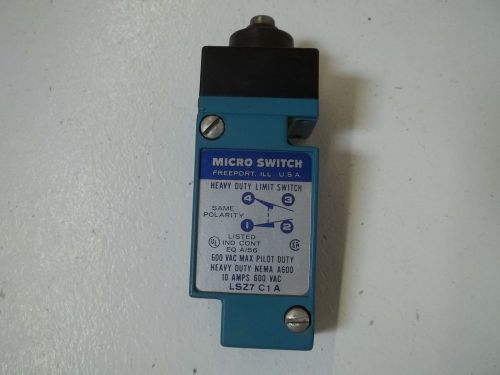MICRO SWITCH LSZ7C1A LIMIT SWITCH *NEW OUT OF A BOX*