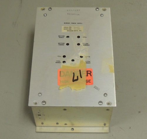 New Nuclear Data Power Supply For ND6600 X Ray Analysis System 72-1307