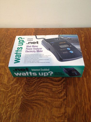 Watts up .net never used still in box for sale