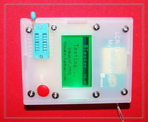 12864 LCD Transistor Tester Diode Triode Capacitance ESR Meter MOS/PNP/NPN LCR