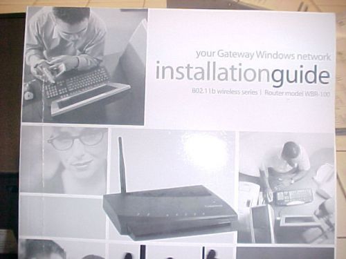 installation manual for gateway 802.11 b
