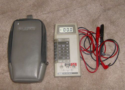 Fluke Model 8021 B AC DC Electric Multimeter
