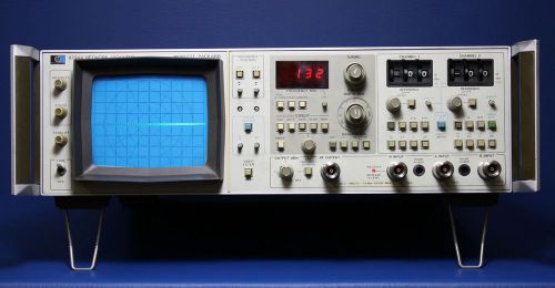 Agilent / hp 8754a  w/ opt: h26, network analyzer, 4 mhz - 2600 mhz (e5100a) for sale