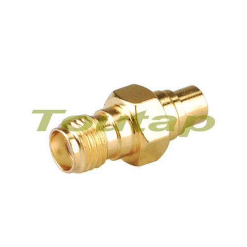 Sma-mcx adapter sma jack female to mcx jack female straight rf connector adapter for sale