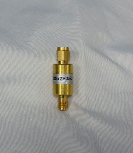 Hp / agilent 08672-60093 video terminated high pass filter for sale