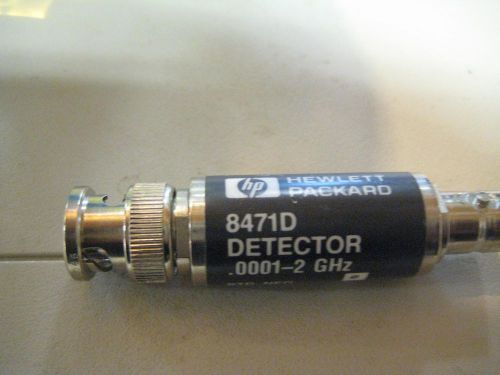 HP Agilent 8471D Detector Negative .0001-2 GHz, BNC