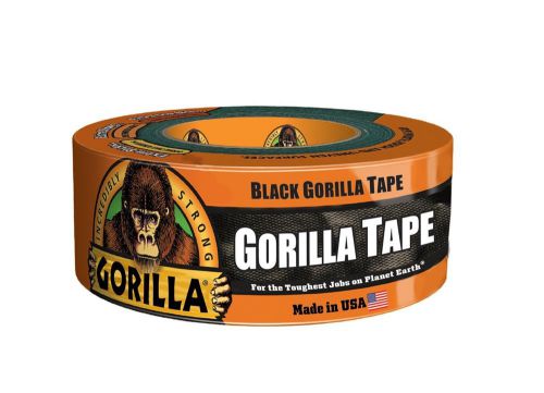 Black gorilla tape 1.88 in. x 35 yd., one roll free 2nd day delivery for sale