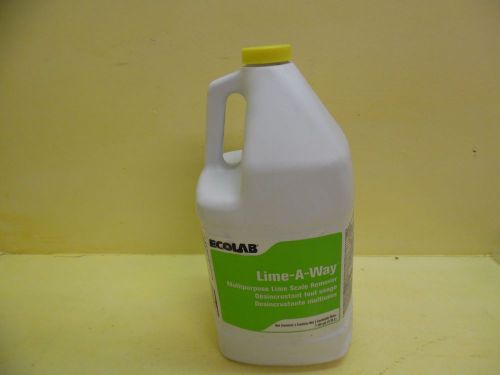 Ecolab Lime-A-Way Multipurpose Lime Scale Remover 1 Gallon