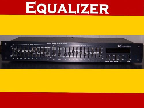 TEI Electronics 10-Band Stereo Graphic Equalizer 36-165 Pro