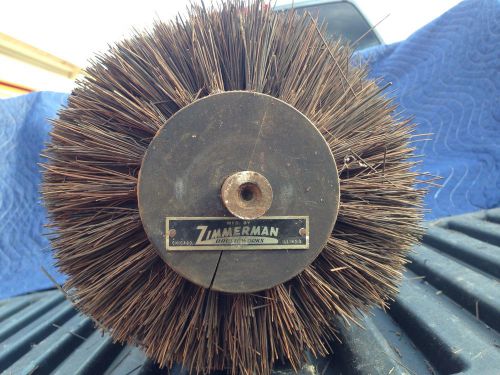 Sweeper Brush Manufactured By Zimmerman Brush Works Chicago Illinois