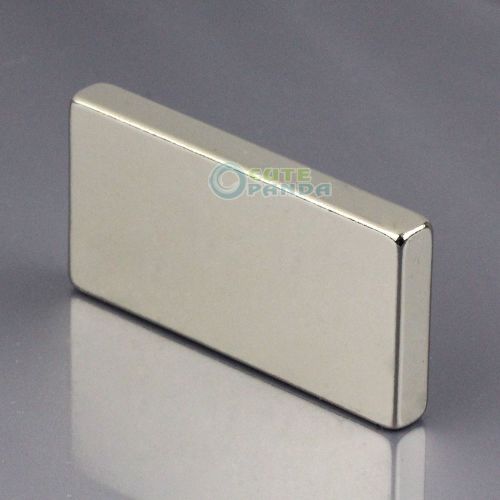 One  N50 Supper Strong Block Cuboid 40 x 20 x 5 mm Rare Earth Neodymium Magnet