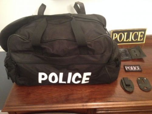 Police Bag and gear