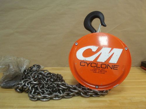 CM CYCLONE 4626 Manual Chain Hoist, 4000 Lb Load Cap., 10 Ft Lift  | (18B)