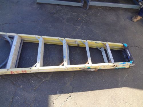 Werner 6&#039; aluminum and fiberglass a-frame ladder for sale