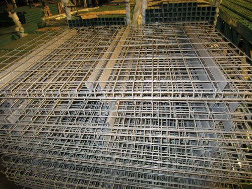 Pallet rack: wire mesh deck/ wire decking 42&#034;x 46&#034; for sale