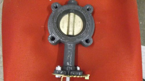 NIBCO 3&#034; Ductile Iron,  Lug Style, Manual, Type Water Butterfly Valve, LD-2000-3