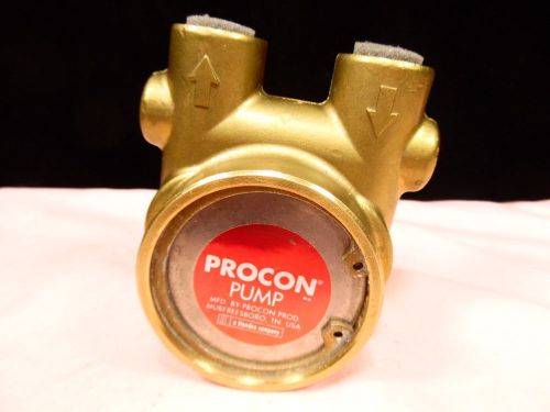 New procon series 4 flange mount vane pump #114e240f11xx cooling-welder-soda 823 for sale